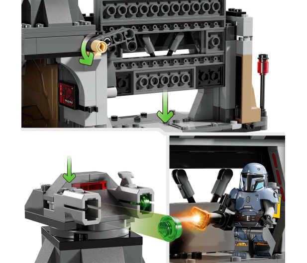 LEGO Outlet Star Wars 75386 Pojedynek Paza Vizsli i Moffa Gi - 1560663 - zdjęcie 4